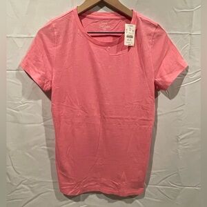 J. Crew Soft Pink Short-Sleeve Crew Tee
